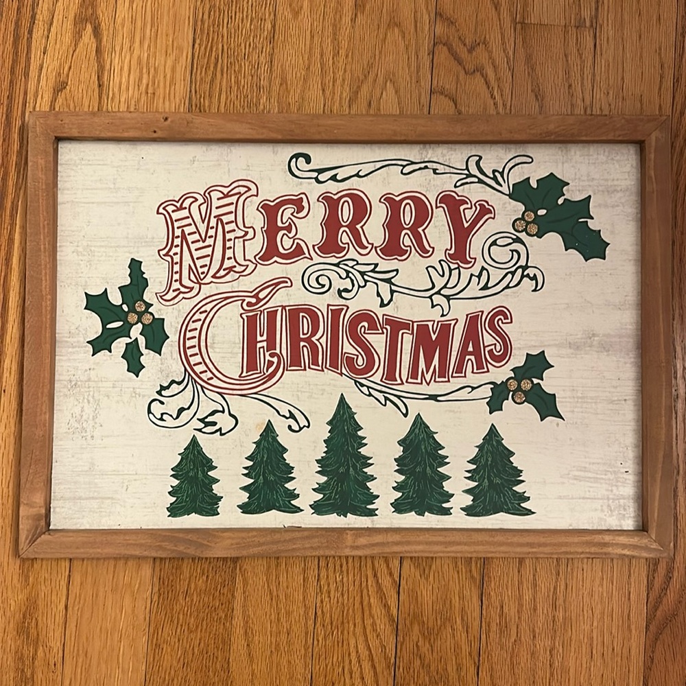 Merry Christmas Sign